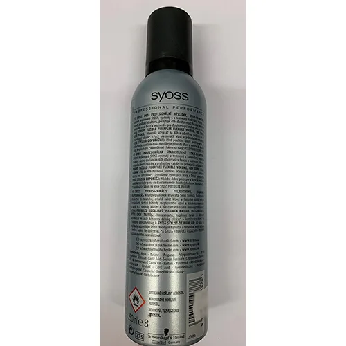 Mousse per capelli «Fiber Flex Flexible Volume» — foto 3 dell'alert SR/01203/25