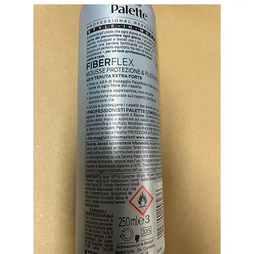 Mousse per capelli «Fiber Flex» — foto 2 dell'alert A12/02151/24