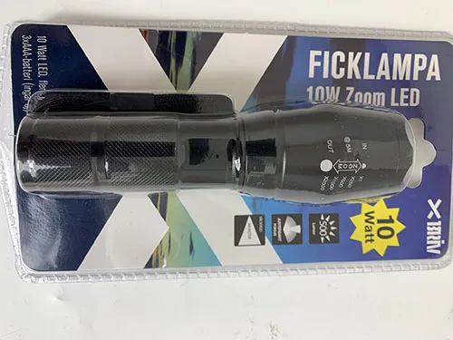 Torcia «Ficklampa 10W zoom» — foto 2 dell'alert A12/02839/23