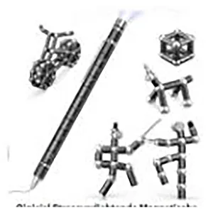Penna a sfera magnetica «Fidget pen» — foto 2 dell'alert SR/02719/26