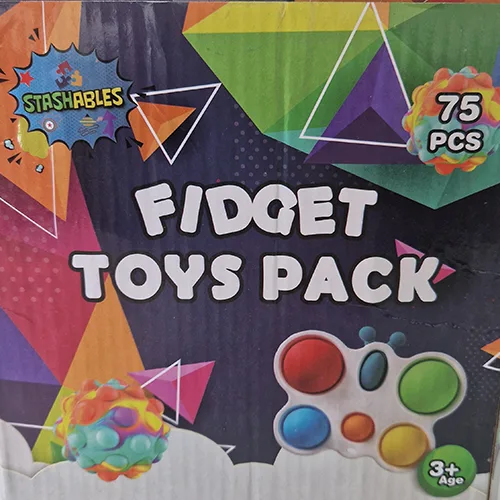 Set di giocattoli Fidget «Fidget Toys Pack (75 pieces)» (Stashables)