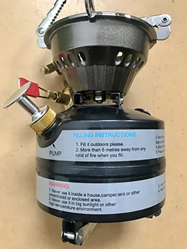 Stufa a gas portatile «Field gasoline stove» — foto 4 dell'alert A12/01388/23