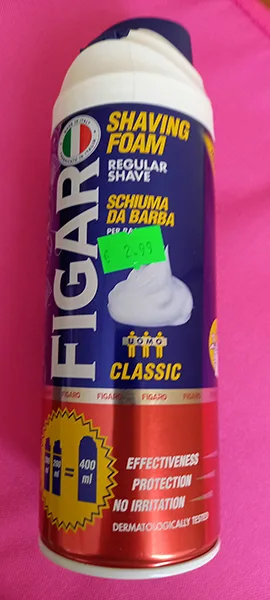 Schiuma di rasatura «FIGARO Shaving Foam Regular Shave Classic» (FIGARO)