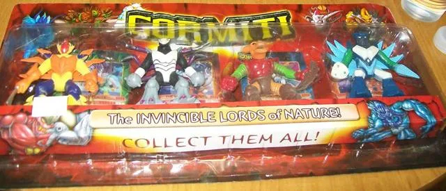 Figure di plastica giocattolo – I Signori Invincibili della Natura (GORMITI <font color="#ff0000">(THE PRODUCTS ARE COUNTERFEIT)</font>)