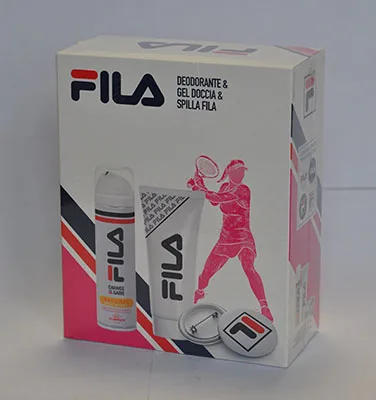 Deodorante «Fila deodorante &amp; gel doccia &amp; spilla fila» — foto 3 dell'alert A12/02296/23