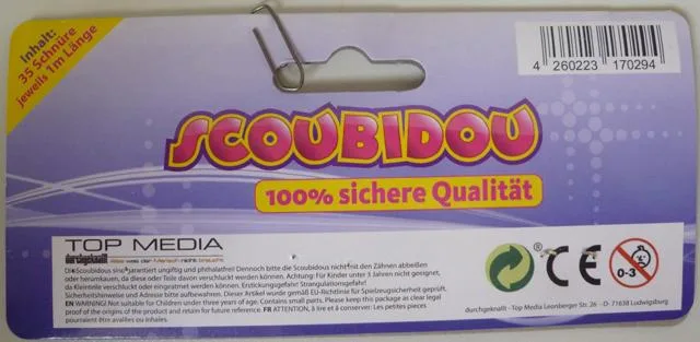 Fili intrecciati "Scoubidou — Arcobaleno" & #13; & #13; — foto 2 dell'alert A12/0924/12