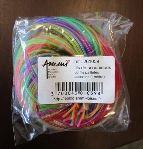 Corde di plastica «Fils de scoubidous» (Ammi)