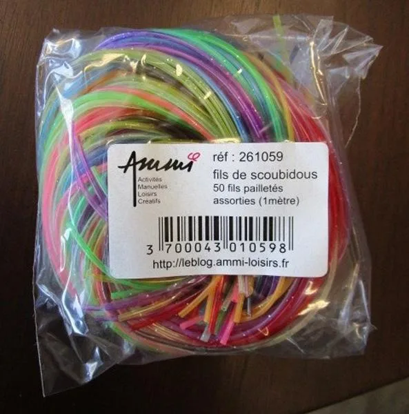 Corde di plastica «Fils de scoubidous» (Ammi)