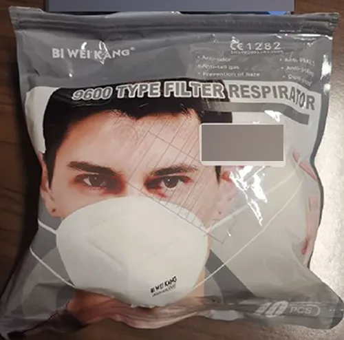 Maschera filtro particella «FILTER RESPIRATOR» (BI WEI KANG)