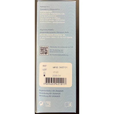 Maschera del filtro antiparticolato «Filterende maskers - Masques Filtrants» (Orthia)