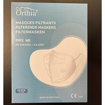 Maschera del filtro antiparticolato «Filterende maskers - Masques Filtrants» — foto 2 dell'alert A12/01512/24