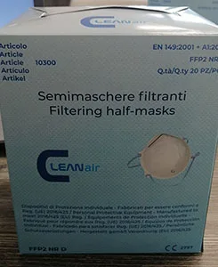 Maschera filtro particella «Filtering half mask» — foto 1 dell'alert A12/00878/21