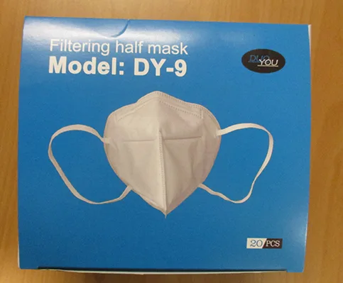Maschera filtro particella «Filtering half mask» — foto 1 dell'alert A12/00054/22