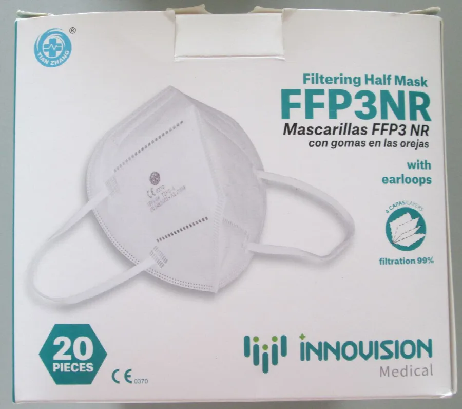 Maschera filtro antiparticolato «Filtering Half Mask FFP3NR» — foto 6 dell'alert A12/02995/23