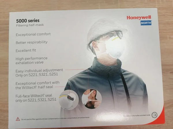 Maschera filtro antiparticolato «Filtering half mask» — foto 6 dell'alert A12/01332/22