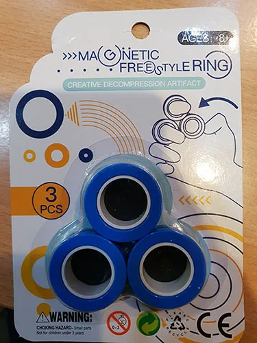 Magnete del dito «Fin Gears - Magnetic freestyle ring» (Chooselnt Trade Limited)
