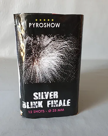 Fuochi d'artificio «Final Cake - Silver Blink» — foto 1 dell'alert A12/01344/22