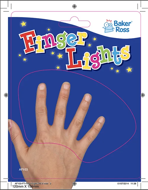 Giocattolo di sfarfallio delle dita «Finger Lights» — foto 2 dell'alert A12/01029/20