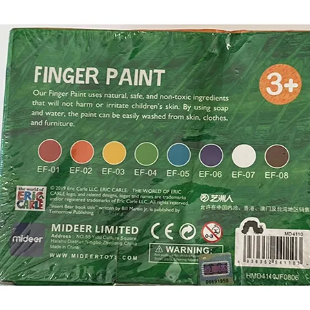 Vernice per dita «Finger paint» — foto 3 dell'alert A12/00148/24