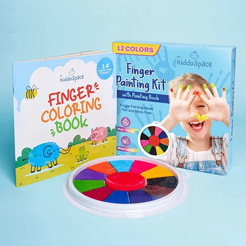 Kit pittura a dita «Finger Painting Kit» — foto 3 dell'alert SR/03091/25