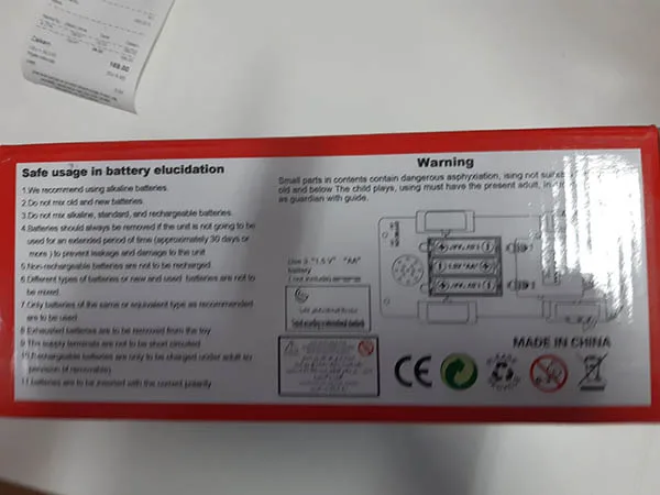 Giocattolo a batteria «Fire car» — foto 4 dell'alert A12/00903/22