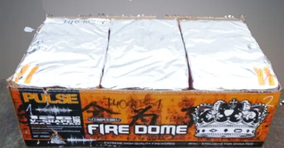 Fuochi d'artificio «Fire Dome» — foto 2 dell'alert A12/01799/23