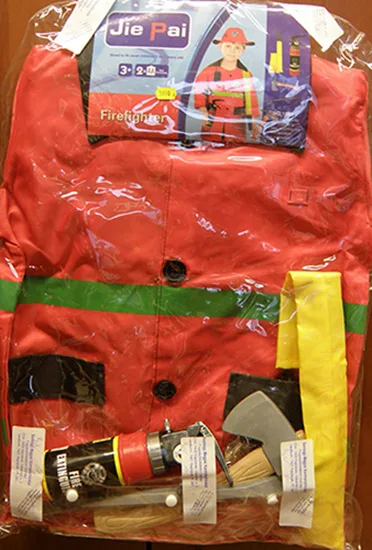 Costume di fantasia per bambini «Firefighter» (Jie Pai)