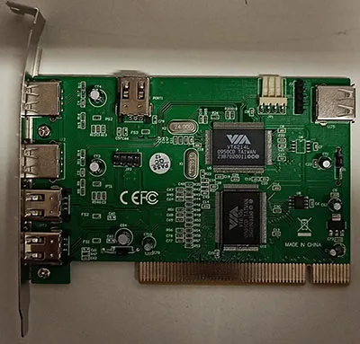 Scheda di interconnessione componente periferica (PCI) «FIREWARE CARD» — foto 1 dell'alert A12/01634/22