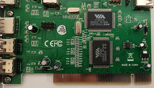 Scheda di interconnessione componente periferica (PCI) «FIREWARE CARD» — foto 2 dell'alert A12/01634/22
