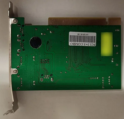 Scheda di interconnessione componente periferica (PCI) «FIREWARE CARD» — foto 3 dell'alert A12/01634/22