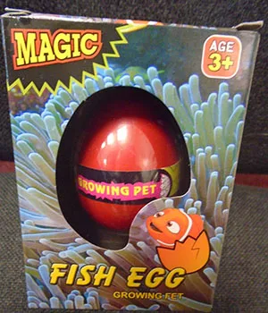 Giocattolo espandibile «Fish Egg Growing Pet» (BIGTOYS)