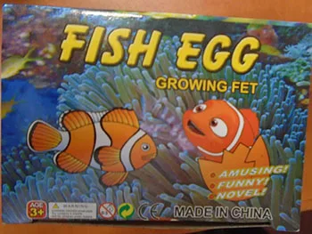 Giocattolo espandibile «Fish Egg Growing Pet» — foto 3 dell'alert A12/00428/21