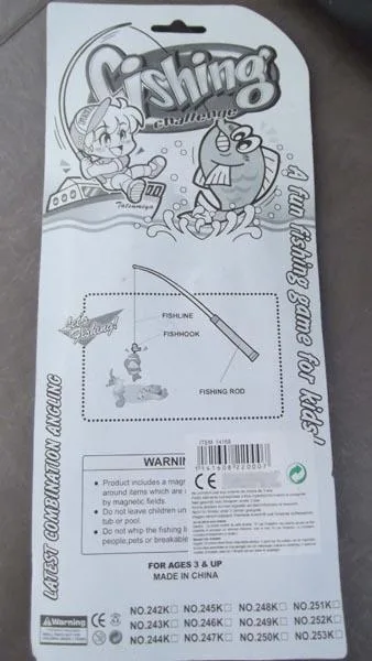 Giocattolo da pesca magnetico «Fishing challenge» — foto 2 dell'alert A12/0626/15