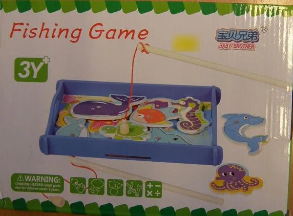 Giocattolo da pesca magnetico «Fishing Game» (Baby Brother)