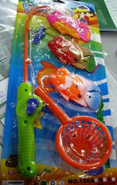 Giocattolo da pesca magnetico «Fishing Game» (Ousdy)