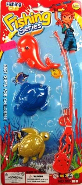Giocattolo magnetico da pesca «Fishing Series» (La Gran Familia)