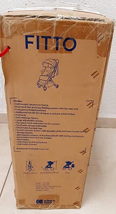 Passeggino per bambini «Fitto Baby pushchair» — foto 4 dell'alert A12/00499/23