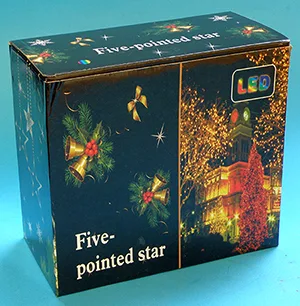 Catena di illuminazione «Five-pointed star» — foto 1 dell'alert A12/01916/20