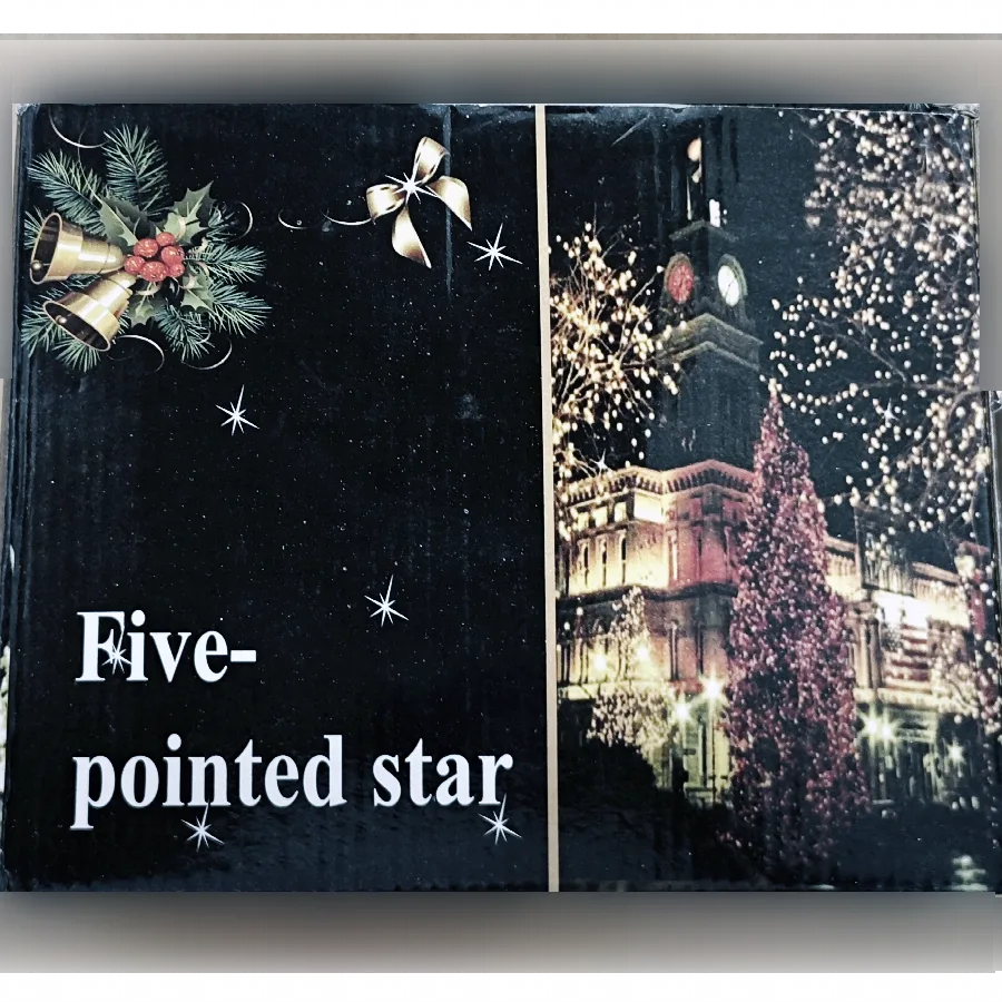 Catena di illuminazione «Five-pointed star»