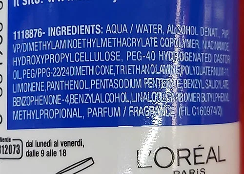 Gel per capelli «Fix &amp; Force» (L'OREAL)