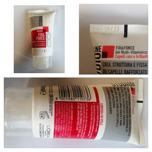 Gel per capelli «FIX &amp; FORCE» (L'OREAL)