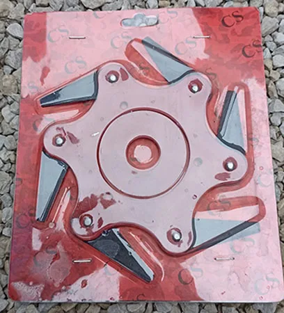Attacco per frese a spazzole «Flail-type cutting attachments with 6 knifes» — foto 1 dell'alert A12/02473/23