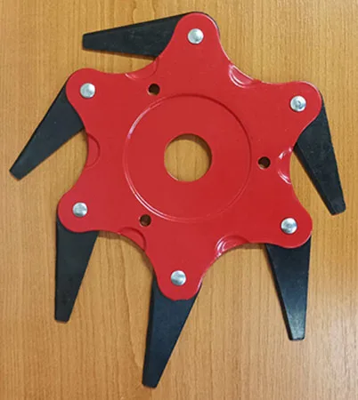 Attacco per frese a spazzole «Flail-type cutting attachments with 6 knifes» — foto 4 dell'alert A12/02474/23