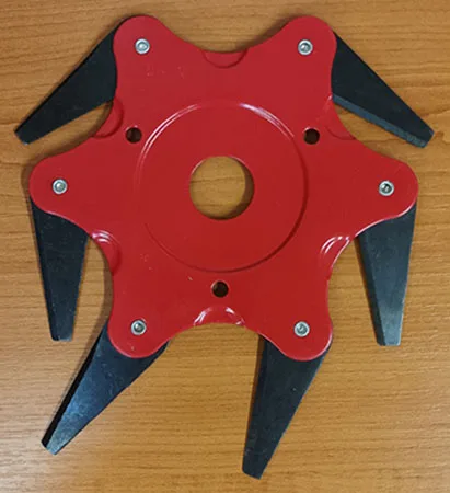 Attacco per frese a spazzole «Flail-type cutting attachments with 6 knifes» — foto 5 dell'alert A12/02474/23