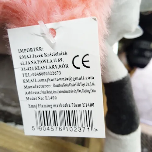 Giocattolo morbido «Flaming maskotka» (Emaj)