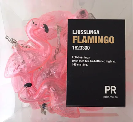 Stringa leggera «Flamingo» (PR Home)