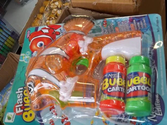 Pistola a bolle «Flash Bubble Gun» (JIYONG)