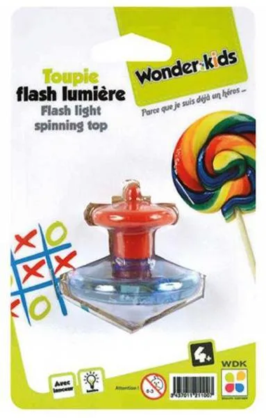 Tomaia di spinning «Flash light spinning top» (Wonder kids)
