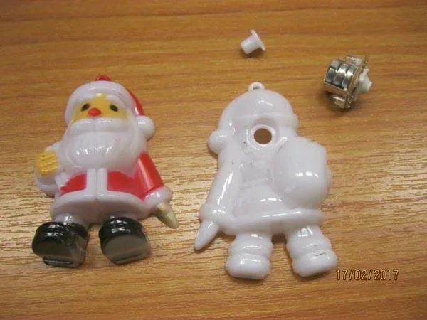 Giocattolo di plastica con dolci «Flash Santa» — foto 3 dell'alert A12/1007/17