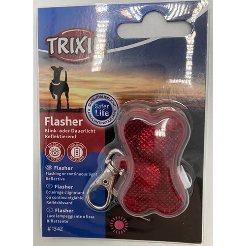 Luce del collare del cane «Flasher Blinkande Reflexben» — foto 3 dell'alert SR/01987/25